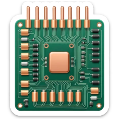 tecnologia y electricidad sticker