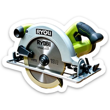 RYOBI ONE+ HP 18V Brushless Cordless 7-1/4 in. Circular Saw (Tool Only) PBLCS300B emoji style  sticker