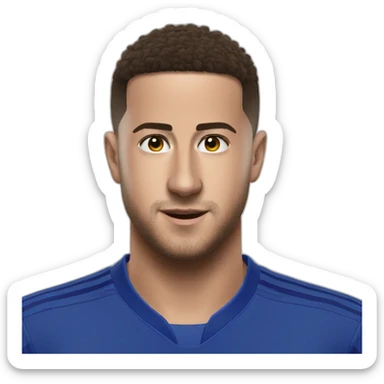 Eden hazard sticker