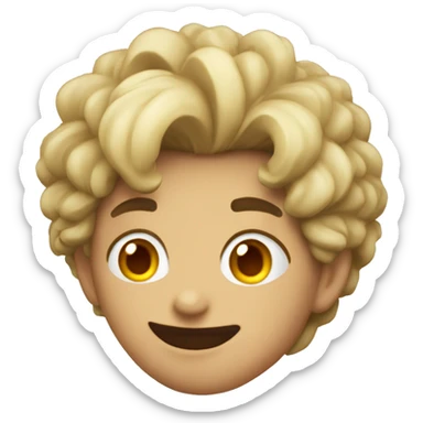 Corazon mitad piedra sin rostro sticker