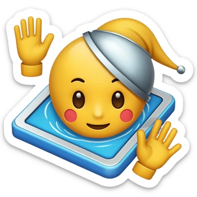 MILF with cock on her pussy sticker