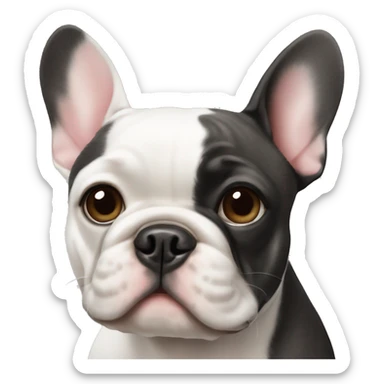 french bulldog sticker
