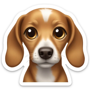 Chiweenie sticker