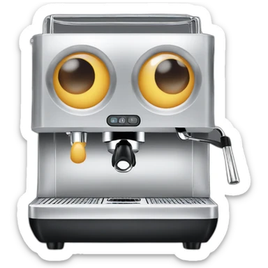 e61 espresso machine sticker