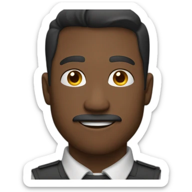 homme qui leve le bras vers le haut sticker