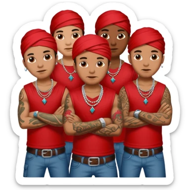 Norteño gang sticker