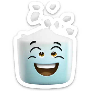 happy sniffing salt sticker