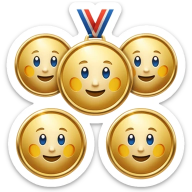 5.cilik madalyası sticker