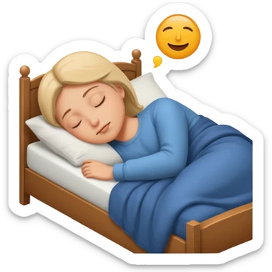 Get rid of insomnia and enjoy a natural and peaceful sleep. sticker