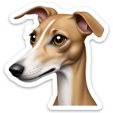 Italian greyhound sticker