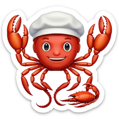 indipendence day alien red human man crab president sticker