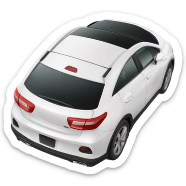 Car with tasteful Camber sticker