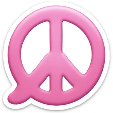 sticking out tongue with peace sign  sticker