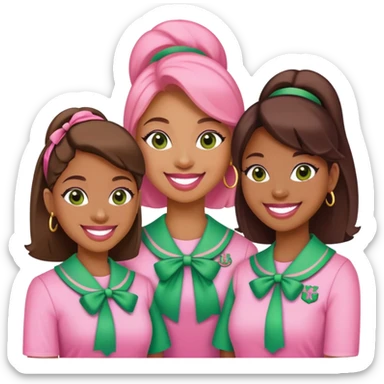 Alpha Kappa Alpha Sorority  sticker