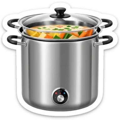 Stainless steel hotpot sticker