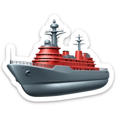 russia warship sticker