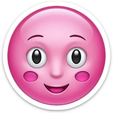 crée moi une bulle de conversion de couleur pink sticker