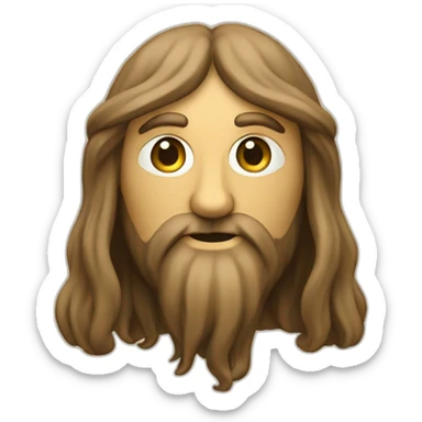 Un dedo de ok con forma de cuadro de leonardo da vinci sticker