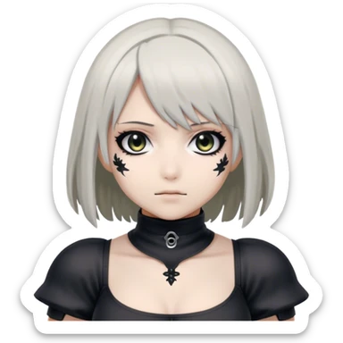 2B NieR automata  sticker