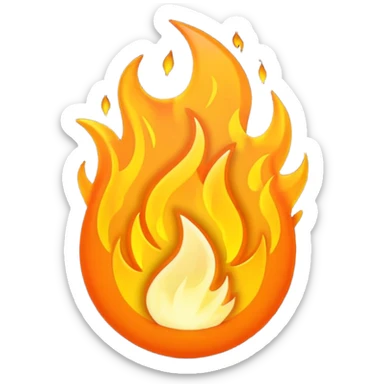 strike of fire sticker