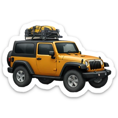 jeep wrangler  sticker