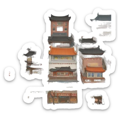 Shanghai Town sticker