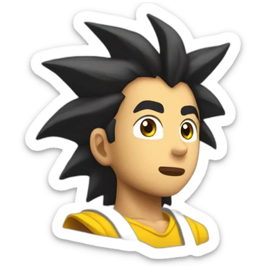 Hakimi super sayen sticker