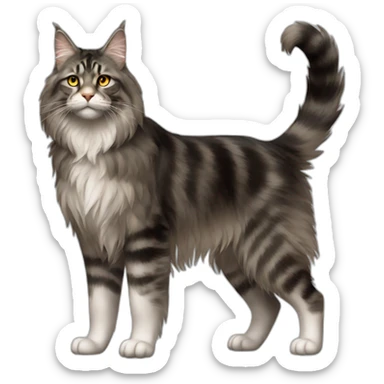 Full Body Maincoon sticker