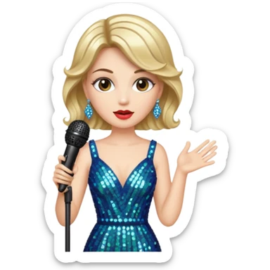 A Diva senle sticker