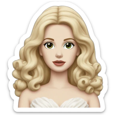 Lana Del Rey at the MET sticker