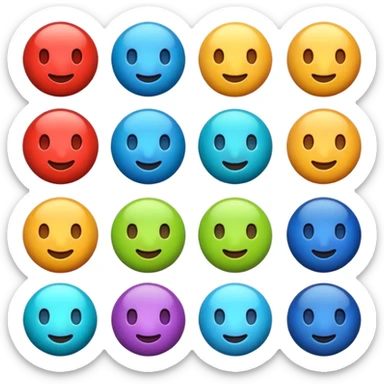 3D planet emoji in Apple emoji style, smooth rounded shape, glossy surface, soft lighting, minimal design, vibrant colors, dark background, clean and cute emoji look, high resolution. sticker