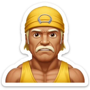 Hulk Hogan is the Hulk sticker