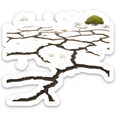 drought Land sticker