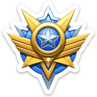super sonic legend rank from the game rocket league the logo for it  sticker