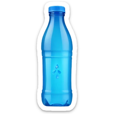 A blue bottle of prime hydration drink sticker