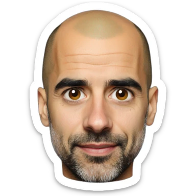 Pep guardiola sticker