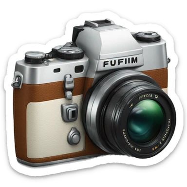 FUJIFILM camera sticker
