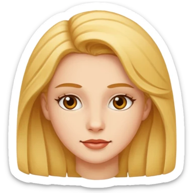 Leo woman zodiac sticker