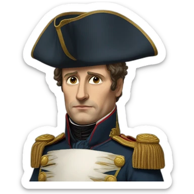 realistic napoleon bonaparte sticker