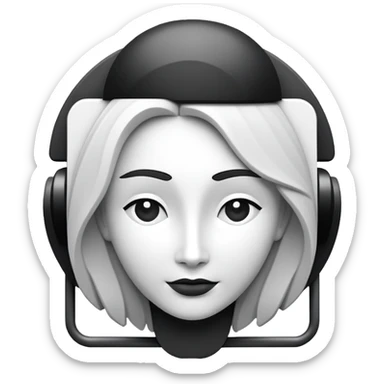 DaVinci Resolve logo, video editing software sticker