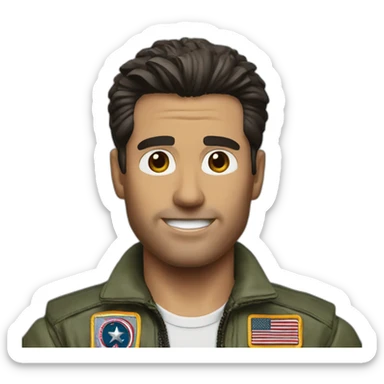 Top gun maverick sticker