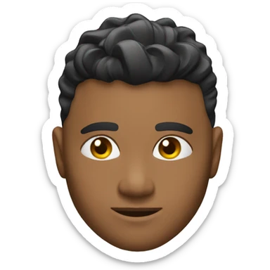 Ninja low taper fade sticker