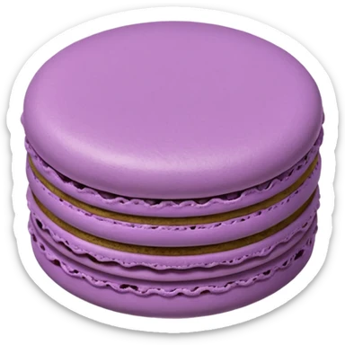 a single of purple macaron



















 sticker