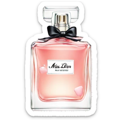 Miss Dior Parfume sticker