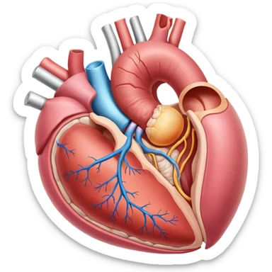 anatomy books of the uterus sticker