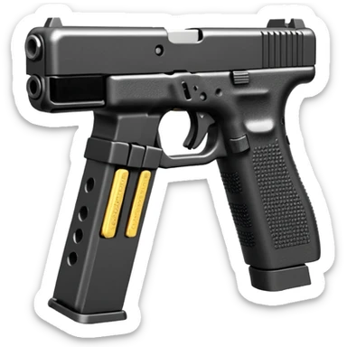 N block Glock 17 with an extended magazine sticker