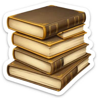 bunch of dirty old books sticker