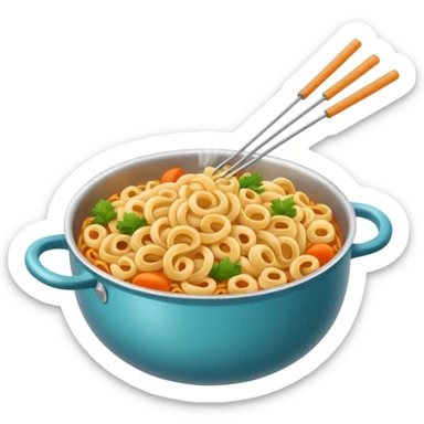 Vasos de sopa instantánea Marchan  sticker