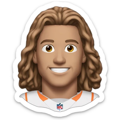 lamar jackson with trevor lawrence sticker