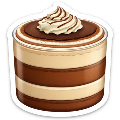 Tiramisú sticker